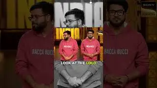 Deepinder Goyal Angry at Shark Tank! Bacca Bucci asks for 2.5 Cr. at 1% #shorts