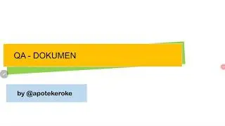 QA DOKUMEN (Quality Assurance - Document Center)