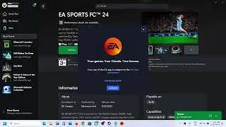 Как загрузить/установить и играть в EA FC 24 на ПК для пользователей Xbox Game Pass