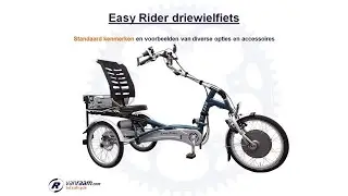 Easy Rider driewielfiets (kenmerken en opties)