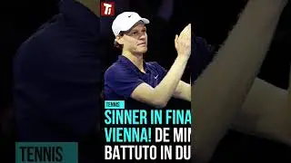 ATP Vienna 500- Jannik Sinner Finale