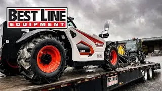 Bobcat TL619 & Gehl RS4-14 Delivery and Customer Testimonial