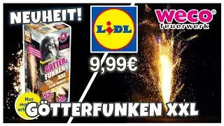 G&ouml;tterfunken XXL von Weco bei Lidl 🤩 | TOP NEUHEIT 2025 🔥 | Pyro TV 