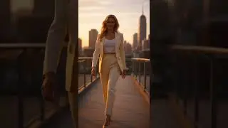 Where skyline light meets runway rhythm.