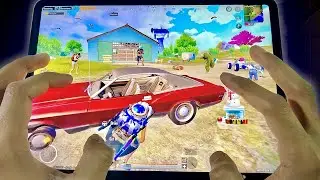 This iPad Pro Handcam Gameplay Is PURE CHAOS 🔥 | PUBG Mobile BGMI