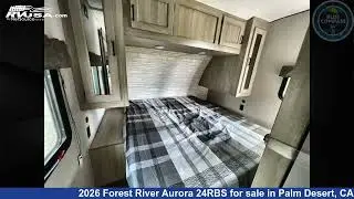 Spectacular 2026 Forest River Aurora Travel Trailer RV For Sale in Palm Desert, CA | RVUSA.com