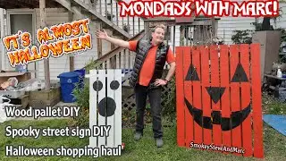 Halloween Haul and SpOoKy Outdoor DIYs! Mondays with Marc