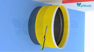 Fabric duct - Mounting instruction - Installation 3ACL - PRIHODA
