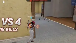(SOLO VS Squad )18 Kill )Mobile Playar Gang Off Free Fire )#Black888 👍👍👍👍🫵🫵🫵