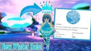 Looking At The BRAND NEW WINTER HALO 2019! ❄️ Royale High Update