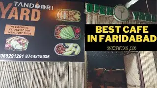 Best cafe in faridabad || Open yard cafe faridabad sector 16 || Bronity rocks