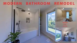 Modern Bathroom Remodel -Bathroom Reno Overview