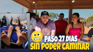 NAY LA PASO MAL DESPUÉS DEL COMBATE. Así acabaron sus pies... paso 27 días sin poder caminar 😬