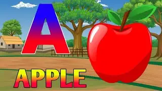 Phonics Song 2 with TWO Words in 3D - A For Airplane - ABC Alphabet Songs with Sounds for Children 4