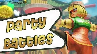 ARMS ~ Gameplay Walkthrough ~ MINMIN Party Battles ~ Nintendo Switch ~