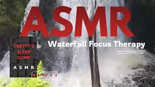 [ASMR] Relaxing Waterfall 🌚 Fall Asleep Fast | CBettys ASMR Live 🔴