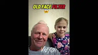 The old face filter is crazy💀#tiktok #fyp #shorts