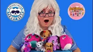 Beverly Hills Teddy Bear Surprizamals Squeezamals Mushmees Granny Fun Unboxing