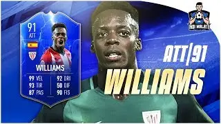 FIFA 19 | INAKI WILLIAMS TOTS MOMENT (91) | Player Review (ITA)