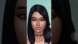 Bella Goth in a Sims 4 Townie Makeover #Shorts