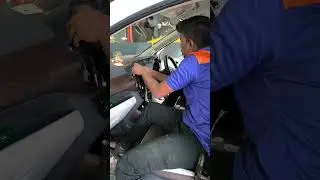 🚗AURA CAR ANDROID,CAMERA FITTING🤙✅ #trending #shorts #viralvideo #android