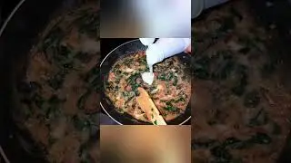 tagliatelle fra&icirc;che sauce crevettes et &eacute;pinards #food #recette #bonnecuisine