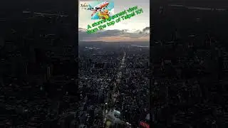 A stunning sunset view from the top of Taipei 101. #taiwan #taipei #taipei101 #sunset #台北101 #日落