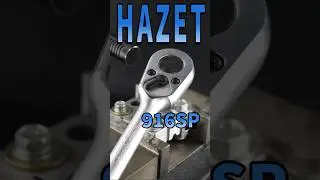 【ラチェット音】堅実！HAZET(ハゼット) 916SP 1/2DR 32ギア ラチェットハンドルの音を聞く動画【工具図鑑 No.468】 #ラチェット #mono物語