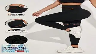 Women's Compression Leggings Yoga Pants Butt Lifting Seamless High Waist Tummy Control