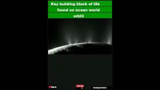 Key building block of life found on ocean world orbiting Saturn|#shorts