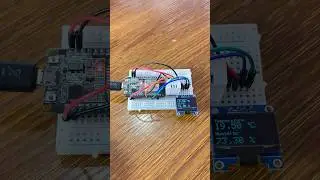 Мониторинг ТЕМПЕРАТУРЫ и ВЛАЖНОСТИ с помощью DHT22 и ESP32 #инженерия #электроника #esp32