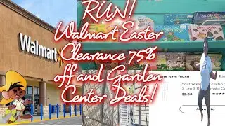 RUN! WALMART EASTER CLEARANCE AND GARDEN DEALS **WATCH UNTIL THE END VALUABLE INFORMATION**#walmart