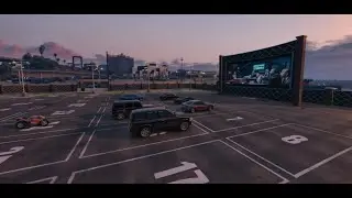 [Fivem] Car Cinema Custom Map [GTA V Roleplay]