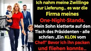 📦 Ich lieferte mit meinen Zwillingen😱 Pl&ouml;tzlich schrien alle: &bdquo;Die Kopien des PR&Auml;SIDENTEN!&ldquo;🤫