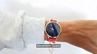 SKMEI 9141 WOMEN STARS FASHION WATCH
