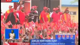 Jubilee Campaigns : Uhuruto calls on Raila Odinga to quit race if he doubts the IEBC