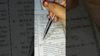 Tense from question bank HSLC