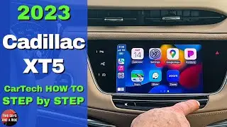 Освоение Cadillac XT5 2023 года: полное руководство пользователя по экранам, кнопкам и настройкам