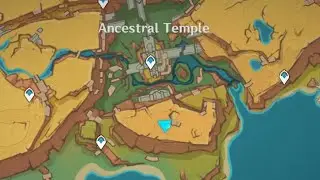 how to unlock pyro Tolem puzzle in Ancestral Temple Natlan Genshin impact #genshinimpact #primogems