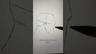 How to draw a side profile #anatomytutorial