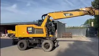 Mobile excavator CAT M318F