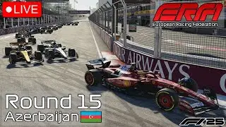 ERF1 Round 15 Azerbaijan 🇦🇿 | F1 25