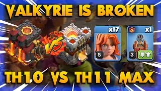 TH10 VS TH11 Swag Spell🔥🔥This Is The Reason I Said Valkyrie Is Too Strong | Clash Of Clans