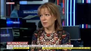 Rita Clifton discusses political campaign posters on Sky News