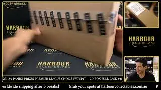 Break #8 - 23/24 Panini Prizm Premier League CHOICE PYT/PYP - 20 Box Full Case
