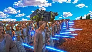 1 million Troll Warriors against range unit Heroes !! Ultimate Epic Battle Simulator 2 ! UEBS 2