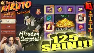 Naruto: Will of Shinobi&rarr;Дождались! 125 Spin Hiruzen !!!
