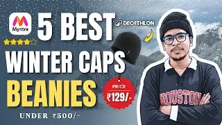 5 Best Winter Beanie Caps for MEN | Under ₹500/- Only | Myntra Cap Haul | Raw Fashion Code |