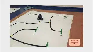 Line Following Robot with Color Detection | Mini  Project Demonstration