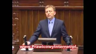 Łukasz Schreiber (PiS) Demokracja jest, kiedy PO ma 14 na 15 sędzi&oacute;w Trybunału Konstytucyjnego :-)